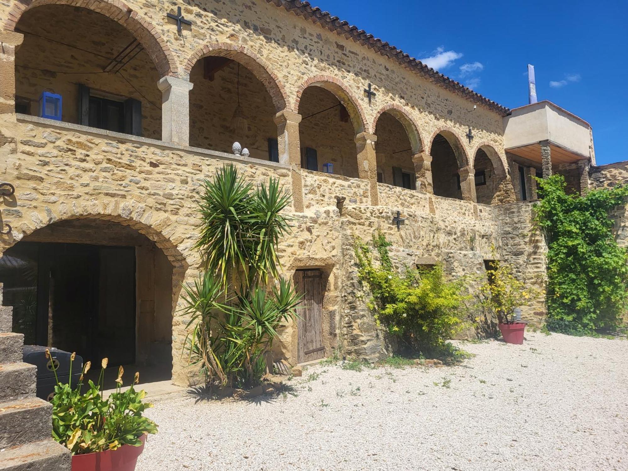 Bastide De La Madeleine Bed & Breakfast Pougnadoresse Bagian luar foto