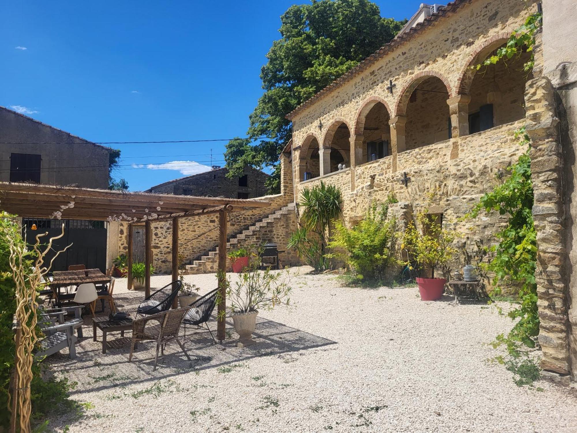 Bastide De La Madeleine Bed & Breakfast Pougnadoresse Bagian luar foto