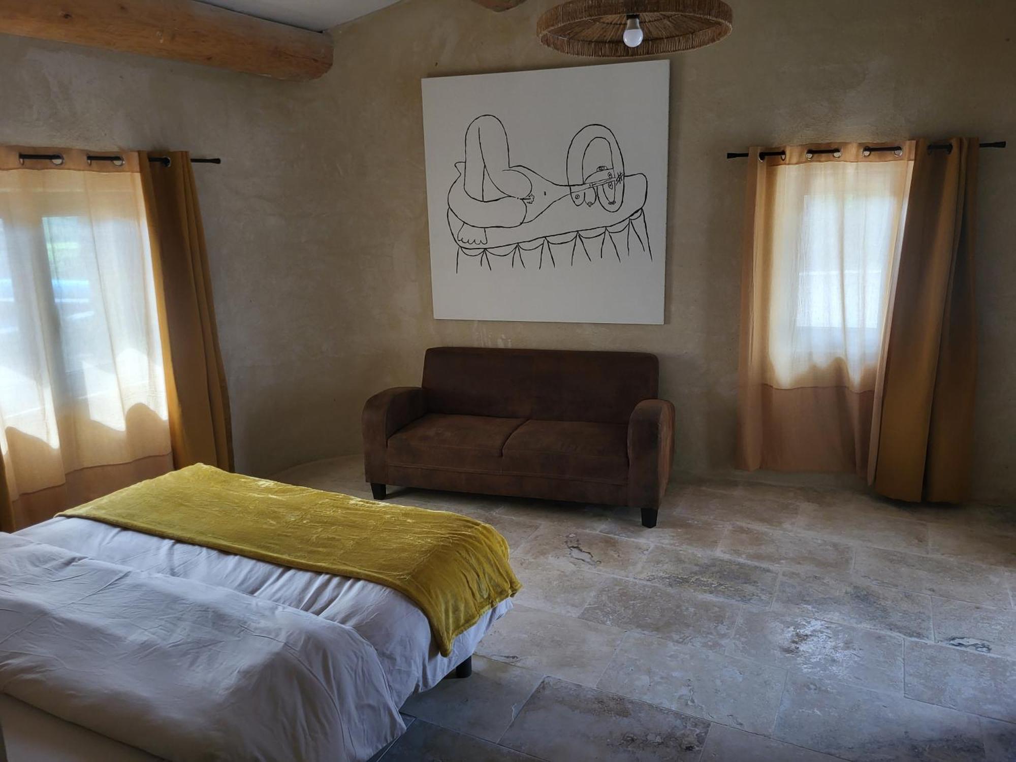Bastide De La Madeleine Bed & Breakfast Pougnadoresse Bagian luar foto